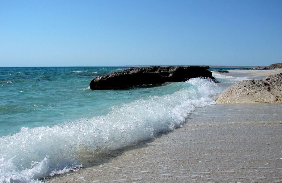 Caspian Sea Coast (Aktau), Mangystau Region, Kazakhstan